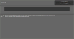 Desktop Screenshot of club.affis.net
